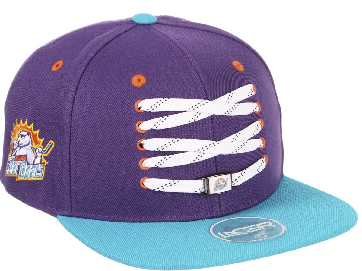 Adult Lacer Hat - Purple/Blue – Orlando Solar Bears Team Store