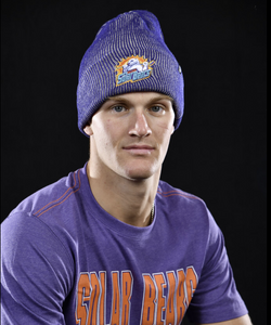 Stripped Cuff Beanie
