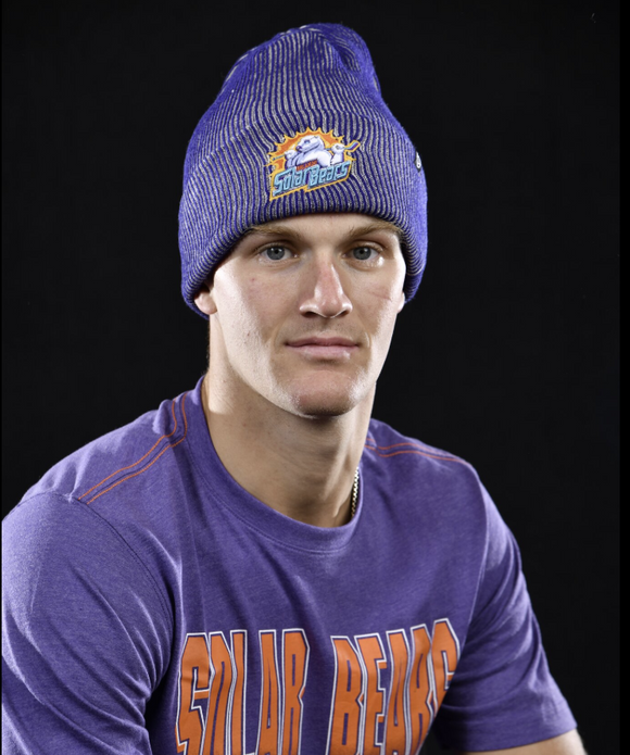 Stripped Cuff Beanie