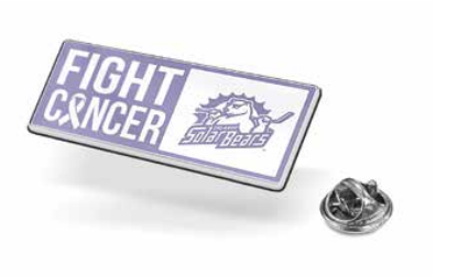 Hockey Fights Cancer Pin