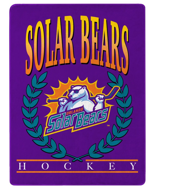 Solar Bears Hockey Blanket