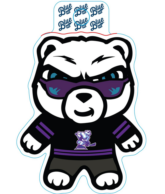 Shades Tokyodachi Black Jersey Sticker