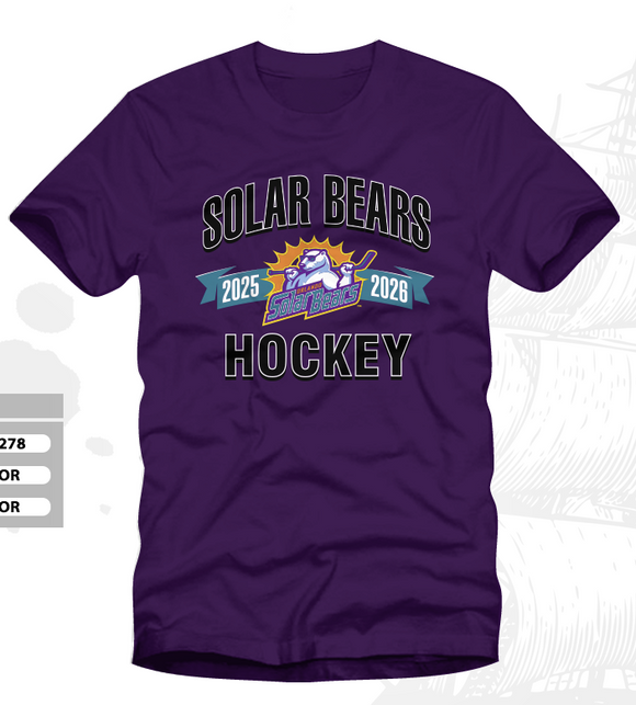 Solar Bears Hockey Banner Shirt