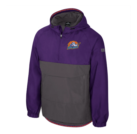 1/2 Zip Anorak – Orlando Solar Bears Team Store