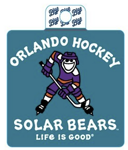 Life is Good Orlando Hockey Sticker