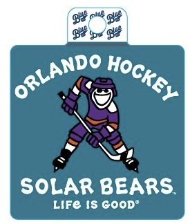 Life is Good Orlando Hockey Sticker