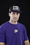 Adult Lacer Hat - Black/Purple