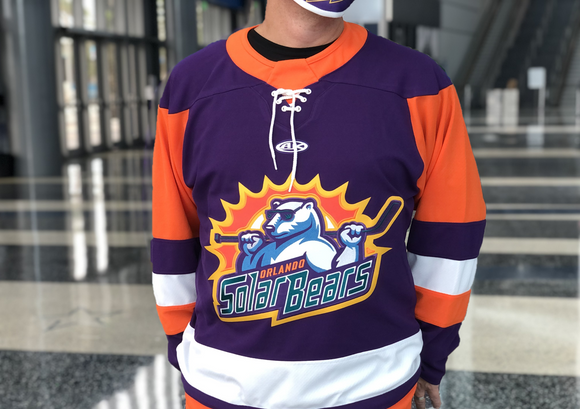 Orlando Solar Bears Minor League Hockey Fan Jerseys for sale