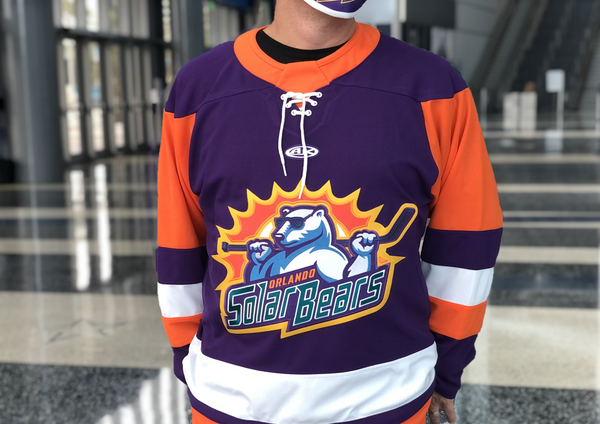 These cheesy Orlando Solar Bears' pizza jerseys can't be topped 🍕